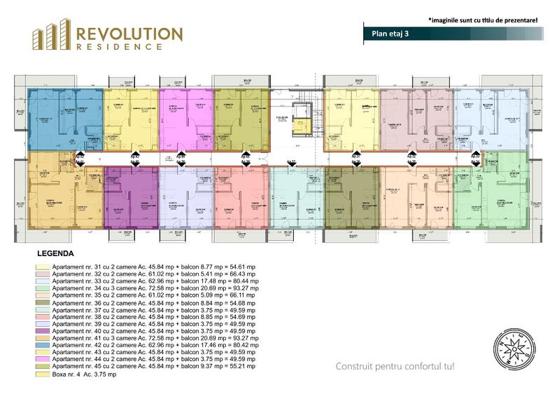 COMISION 0% - Apartamente 2 camere - Margeanului 1B-A1, Baia Mare - 8