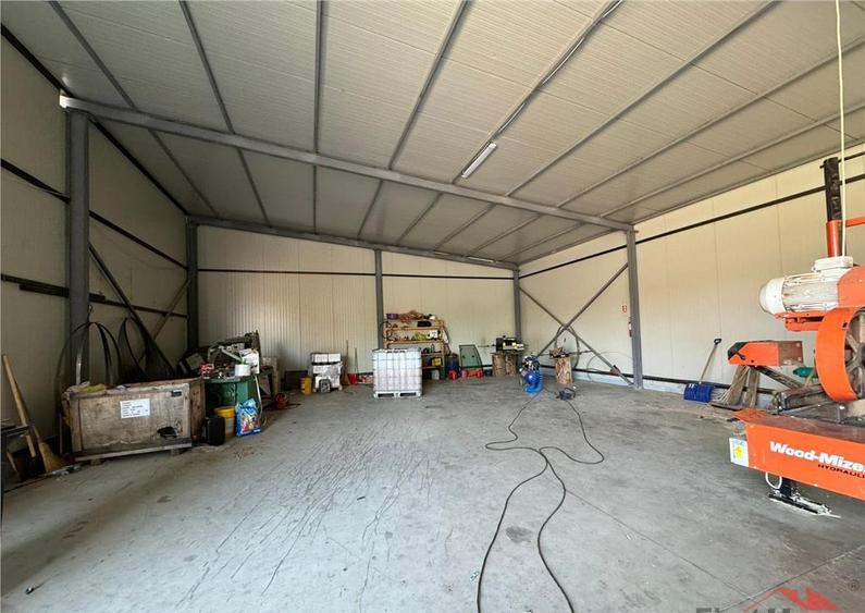 Hala industriala 275mp si teren 3185mp de in Garoafa - 12