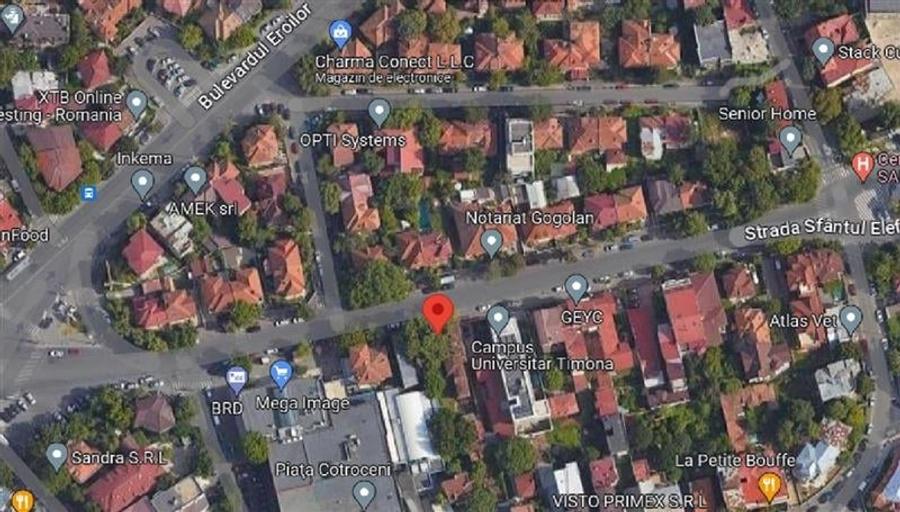 O proprietate unica - teren stradal in Cotroceni - 1240 mp - 1