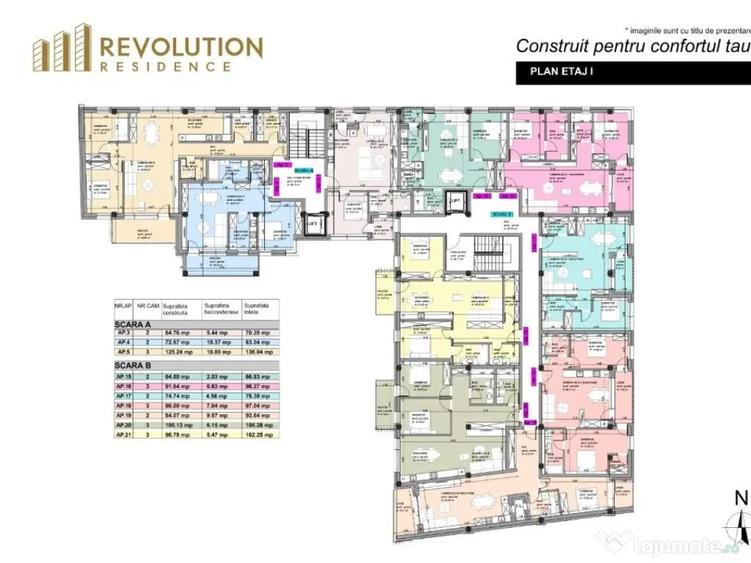 NEW!COMISION 0% - Apartamente 3 camere -Mihai Viteazu 5, Baia Mare - 2