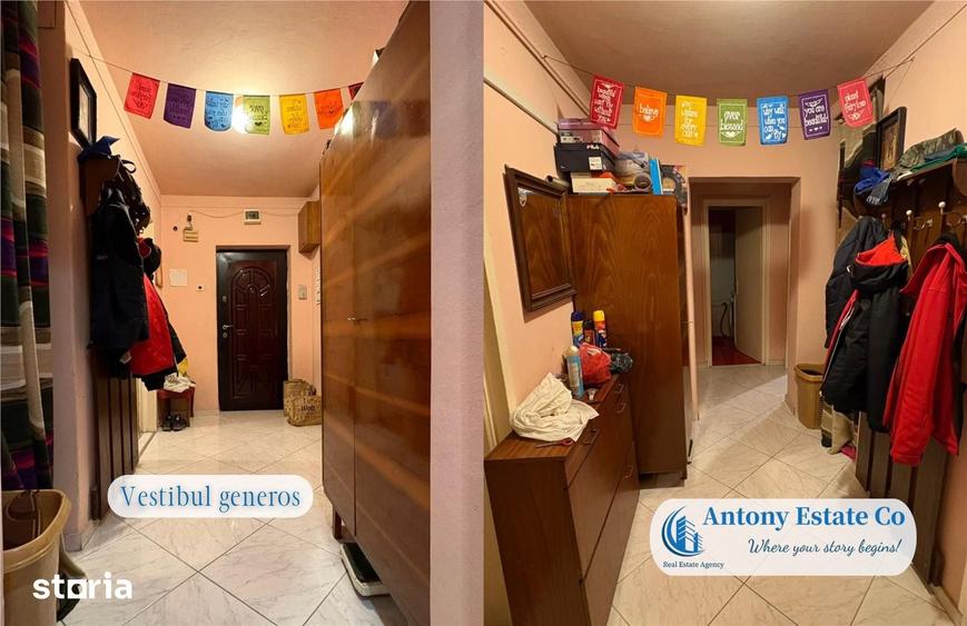 Apartament cu 3 camere decomandat în Decebal