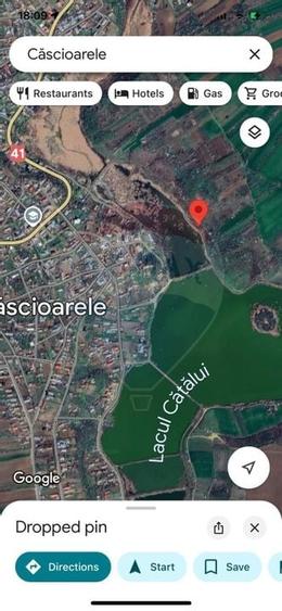 Teren la lac 2 loturi Calarasi, Cascioarele - 2