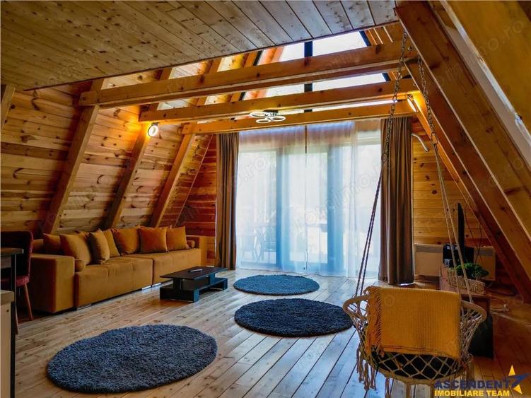 Ansamblu case A Frame cu vedere la Piatra Craiului Moieciu, Brasov - 5