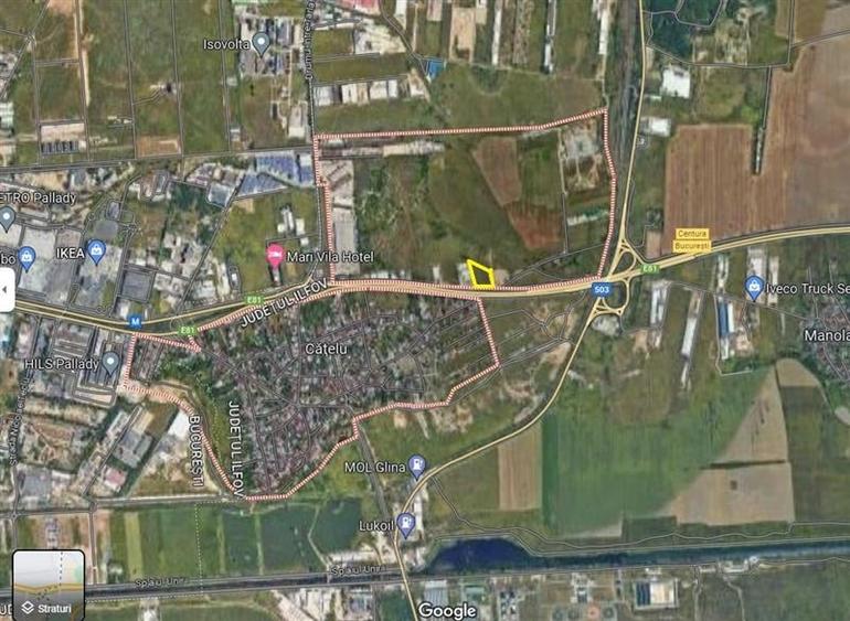 Vanzare teren intravilan Catelu - Glina - 3