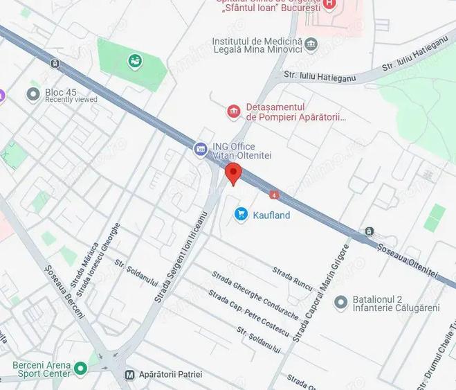 Garsoniera 21mp -etaj 1- Soseaua Oltenitei - Metrou Aparatorii Patriei