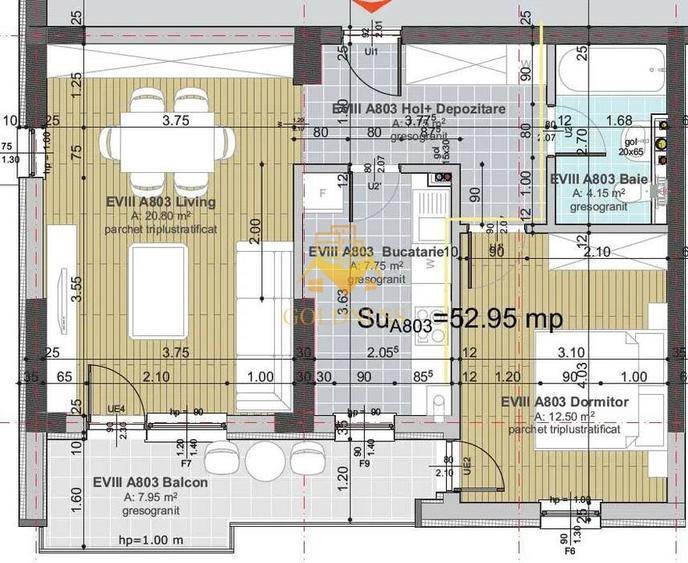 2 Camere decomandate, Parcare, Petfriendly, Borhanci,Profi,Romul ladea - 7