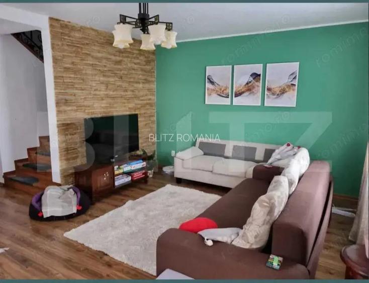 Duplex de vanzare Nazna 110 mp, 300 mp teren, mobilat, zona lini?tita