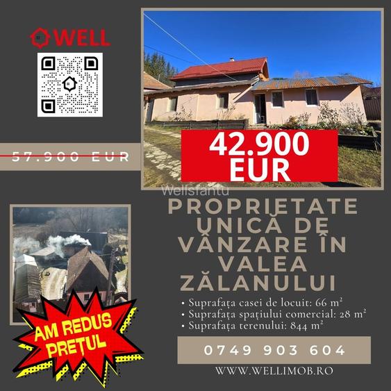 Proprietate unică de vânzare în Valea Zălanului – Inima fermecătoare a Zona Bara