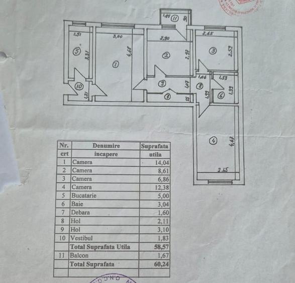 Apartament cu 4 camere Ferentari - Imasului - 9