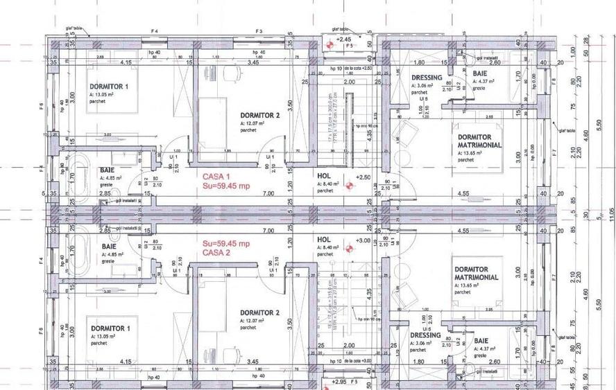 Duplex 119 mp, panoramic view zona Vivo Floresti - 2