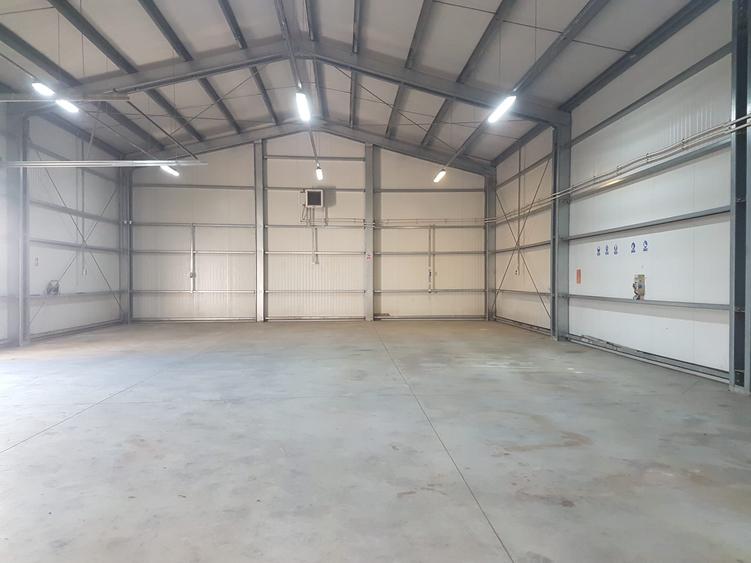 Hala industriala, 300mp, apa canalizare birouri teren 700mp ingradita, acces TIR - 4