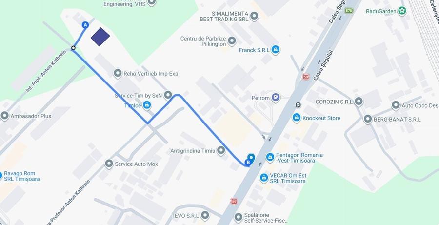 COMISION 0% | 1.000 mp | POT 50% | CUT 1 | Calea Șagului Industrial - 3