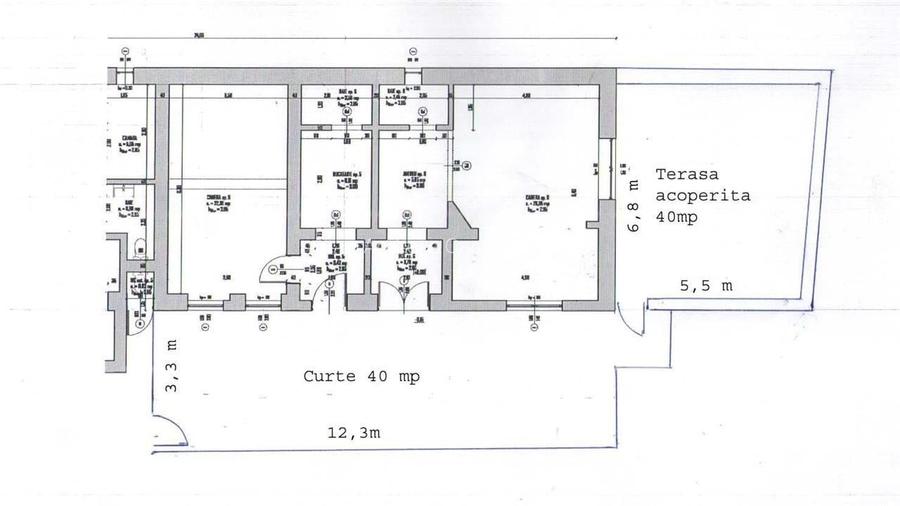 Apartament cu 3 camere decomandat în Central Apartament cu 3 camere decomandat în Central