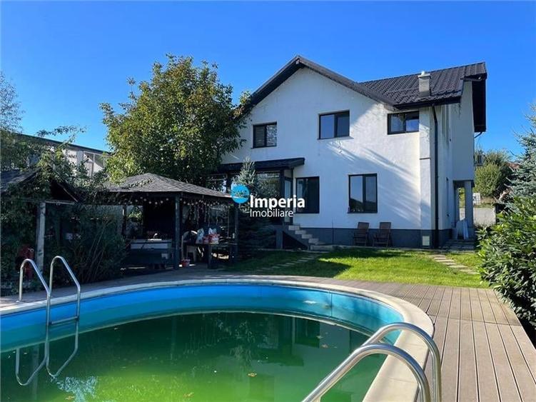 Casa tip duplex de inchiriat ,550 mp curte,piscina,beci,foisor Rediu Breazu - 2