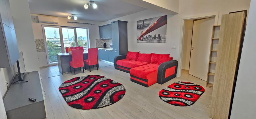 Apartament de vanzare cu 3 camere zona Tractorul bloc nou - 1