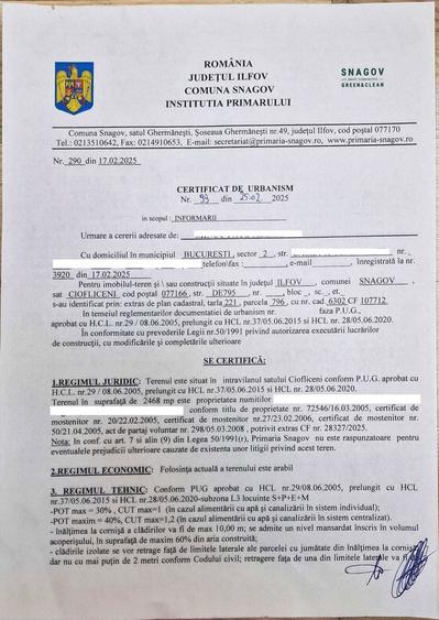 Intravilan vedere la lacul Snagov zona de vile noi - 6