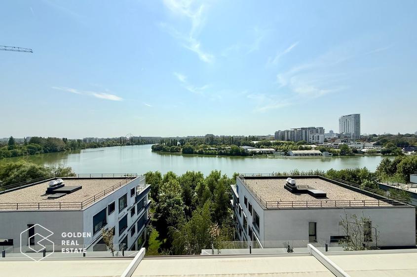 Penthouse spectaculos, zona Barbu Văcărescu, cu vedere la lacul Tei - 1