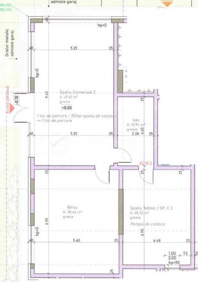 Spatiu comercial sau de birouri, imobil nou, zona Hornbach ! - 2