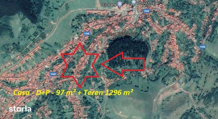 Casa - D+P - 140 m2 + Teren 1296 m2, Poiana Sibiului - 4