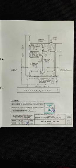 Apartament cu 2 camere decomandat în Exterior Vest