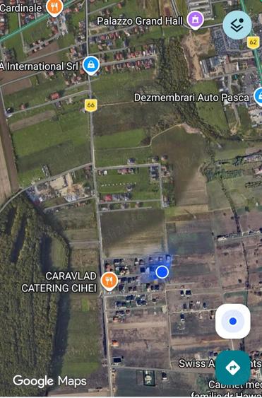 Dau in chirie teren in localitatea Cihei, comuna Sanmartin - 3