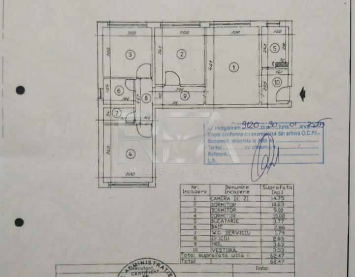 4 camere – Parter inalt, Apusului, Sector 6 Ideal pentru familii sau seniori - 17