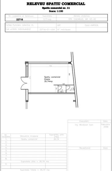 Spatiu comercial Marasti zona sensul giratoriu OMW - 2