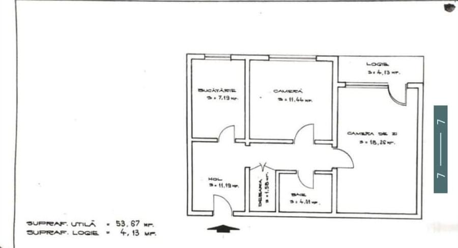 3 camere | Turda | bloc 1982 | parcare | Ion Mihalache - 8