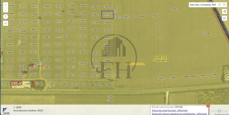 Teren intravilan de vanzare Satu Nou - Mircea Voda, Constanta - 1