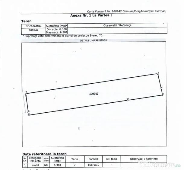 Teren de 20300 mp, în Central