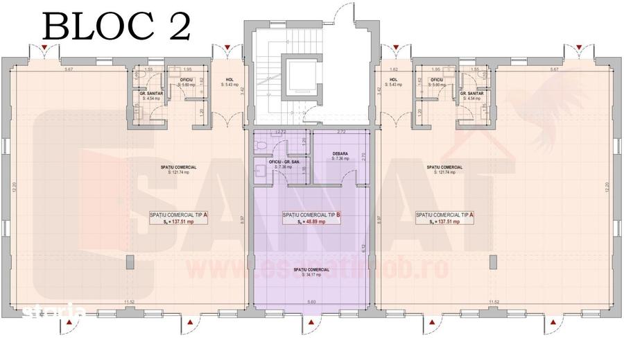 Spațiu comercial, de 121 mp, în Terezian