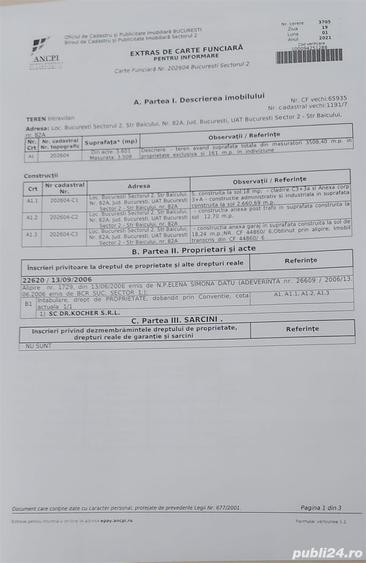 Spațiu comercial, de 3,570 mp, în Baicului