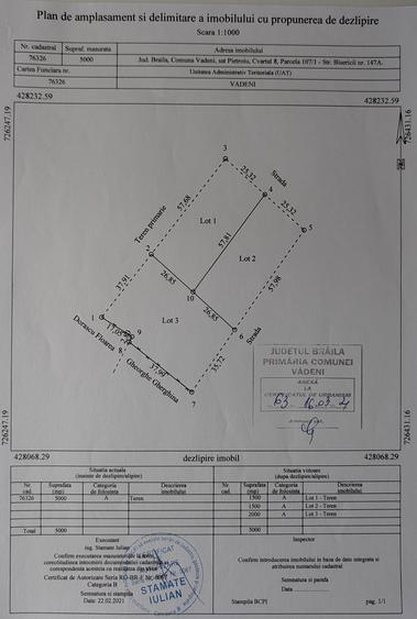 Vand teren intravilan Pietroiu - 1