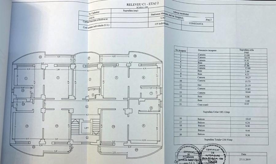 Hotel 3 stele Mamaia - Central - 36 camere - 2.600.000 euro(Cod E8) - 46
