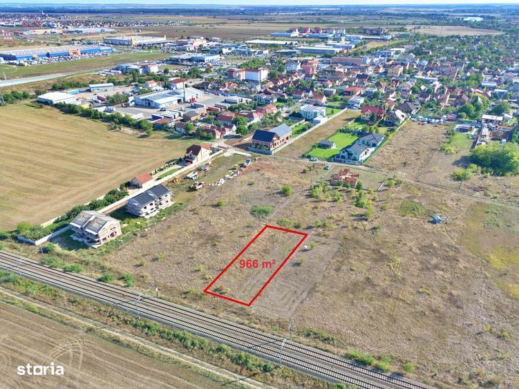 Teren intravilan 966 mp, Micalaca zona in dezvoltare - 4
