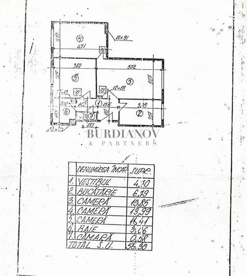 Apartament cu 3 camere - Ferdinand - Risc seismic II - 3