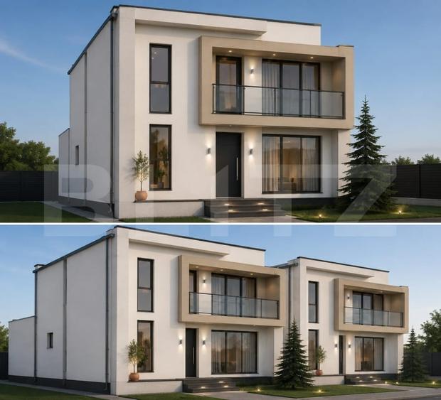 Casă individuală cu 4 camere cu Canalizare în Nord