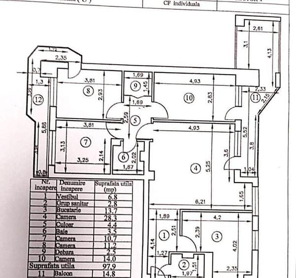 Apartament 4 camere Piata Sudului / Alexandru Obregia blo... - 5