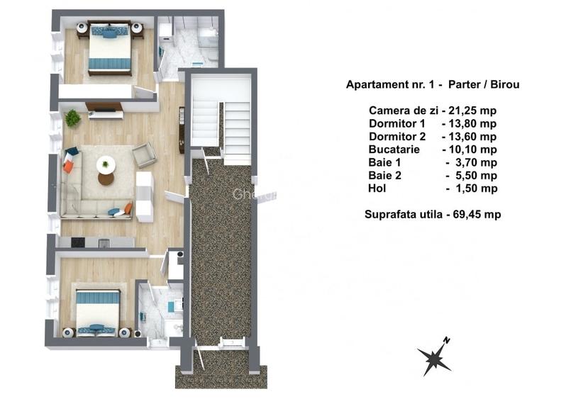 Dezvoltator - Apartament 3 camere Dezvoltator - Apartament 3 camere