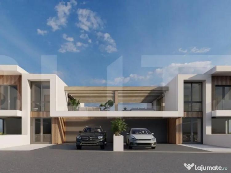 Teren cu autorizatie de constructie duplex, 1061 mp, zona Wo - 3