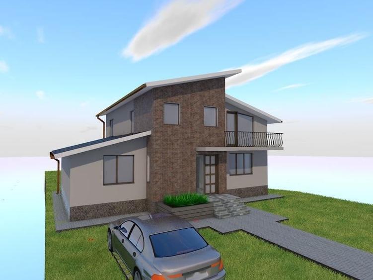 Casa individuala cu 6 camere, 190mp utili, Luna de Sus - 1