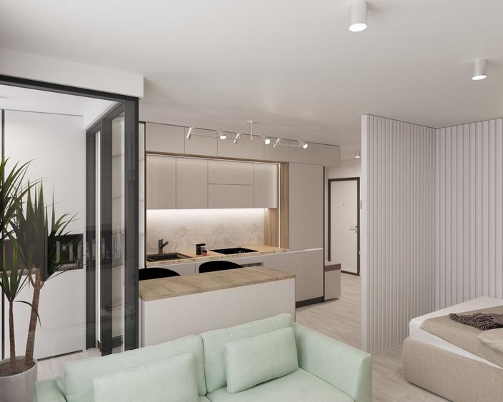 Ap. 1 Cameră - Dezvoltator: Comat Towers, 42mp, Păcurari - 8