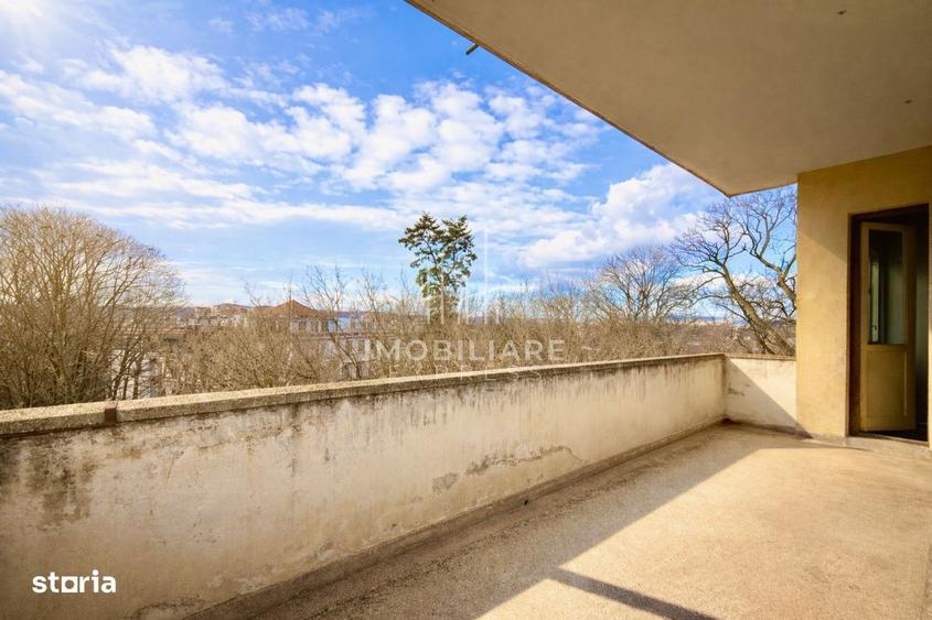 Apartament ca o casa, living + balcon 40 mp, vedere parc, garaj, curte - 4