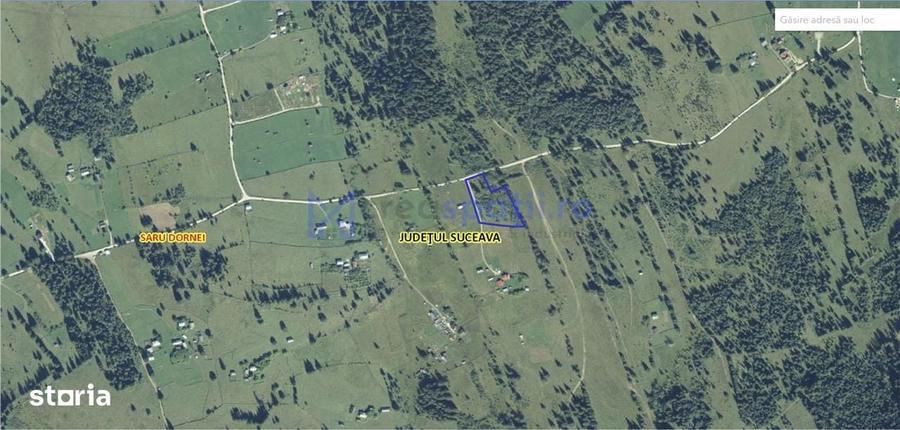 Teren parcele Saru Dornei, Neagra Sarului, de la 1000mp la 30.000mp - 7