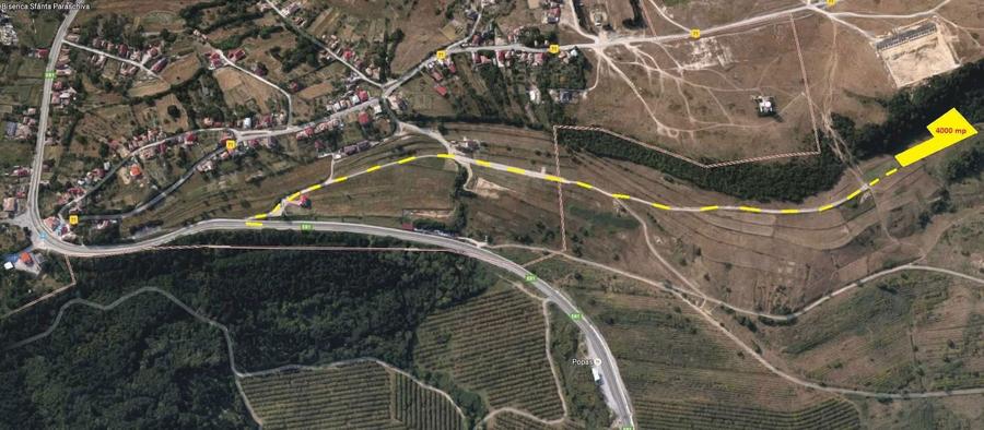 Vand/schimb 4000mp intravilan Feleacu cadastru+CU; super panorama Cluj - 3