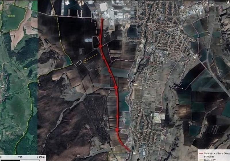 Teren arabil 22800 mp Sebes - 2