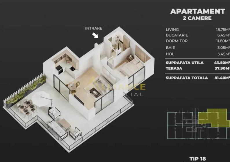 Apartamente 2 si 3 camere - Popesti Leordeni - 1