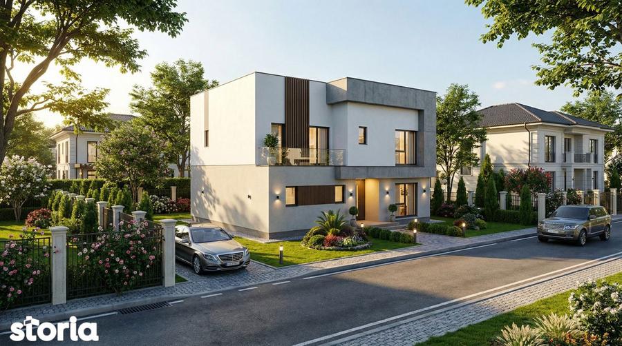 Casa individuala cu 5 camere. Teren 400 mp. Comision 0 - 3