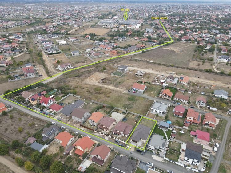 Casă individuală cu 4 camere cu Garaj în Moșnița Nouă
