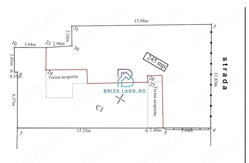 Bucurestii Noi, Laminorului, casa 108mp, 3 camere, 2 bai, teren 245mp - 9